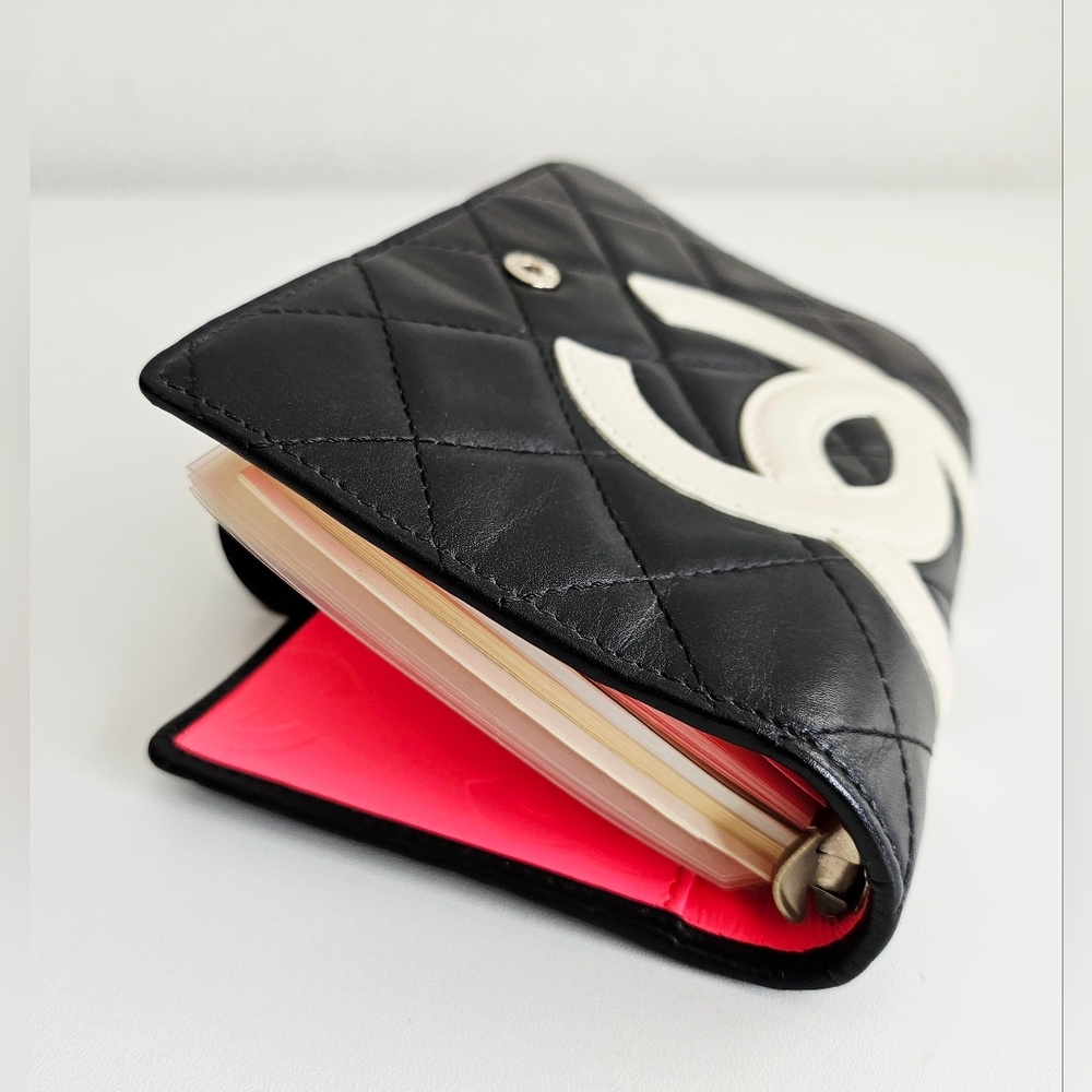 Chanel Black Cambon Quilted Leather Agenda Holder With Booklets & Address Book - Picture 6 of 16